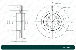 ���� ��������� G-Brake GR21913 Gbrake GR21913 ����