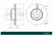 ���� ��������� G-Brake GR21345 ������������� Gbrake GR21345 ����
