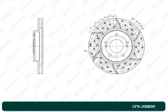 ���� ��������� G-Brake GFR20083R ��������������� ������������� Gbrake ������ GFR20083R ����