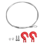 ����� ������������� � ������ RC Turn (#RTEL01020) 1/10 Scale RC Alloy Rope Chain and Hooks for Rock Crawler RCTurn ����