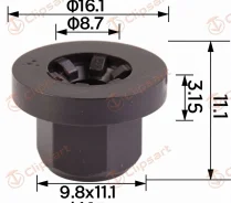 ����� ����������� IN. D=4.40 �������: PL-6802 16131176747 16131176747 ����