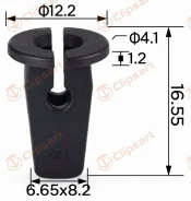 ������ 6,7x8,2 �/������� D4,1mm ������ �������: PL-6914 6N0809966A 6N0809966A ����