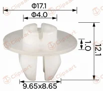 ������ 90189-05142 ������ 9,6X8,6MM �/������� D4,0 ����� �������: PL-8446 9018905142 ����