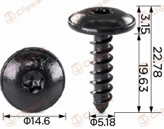 ������� m4.8x20/15mm torx t25 ������ �������: MT5426 N90892001 N90892001 ����