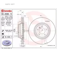 ���� ��������� BMW 3 (E90/E91/E92/E93) 05- 3.0 �����. ����. D=348 Brembo 09A59911 Brembo 09A59911 09A59911 ����