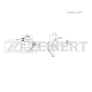 ������� Hyundai Santa Fe 01- Sonata IV 98- Kia Sportage II 04- Zekkert AN-1069 Zekkert AN1069 AN1069 ����