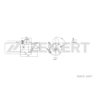 ������� Mitsubishi Pajero III 00- Pajero Sport II 08- L200 III 05- L300 III 86- Zekkert AN-1066 Zekkert AN1066 AN1066 ����