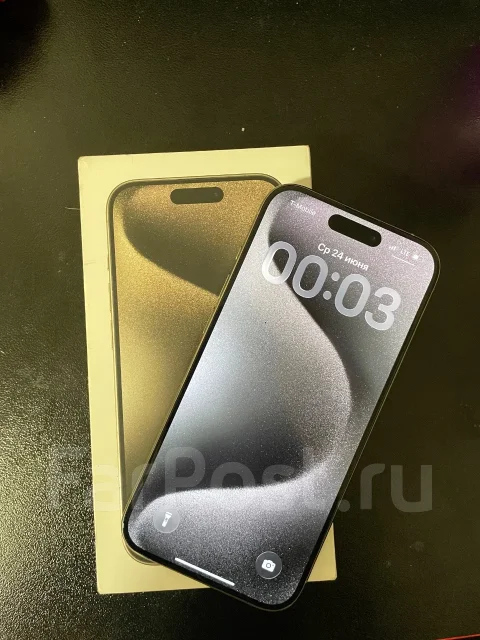 Apple iPhone 15 Pro. �/�, 256 ��, �������, 4G LTE, 5G, Dual-SIM, NFC, eSIM, ������� �������, ������������ ������� ����
