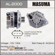 ��������� Masuma, Nissan / VQ25DE, VQ35DE (14V/130A) Masuma AL-2000 Masuma AL2000 ����