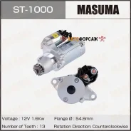 ������� Masuma, Toyota / 1MZFE, 2AZFE (12V/1.6KW) Masuma ST-1000 Masuma ST1000 ����