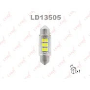 ����� ������������ LYNXauto Festoon C5W (SV8.5, T11x35), 12�, 5��, 6900�, 1 ��, ���. LD13505 LD13505 ����
