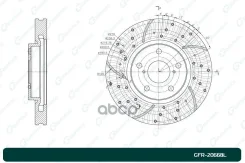 ���� ��������� ��������������� ����� (TY) G-Brake ���. GFR20668L GFR20668L ����
