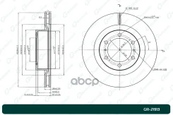 ���� ��������� �������� (TY) G-Brake ���. GR21913 GR21913 ����