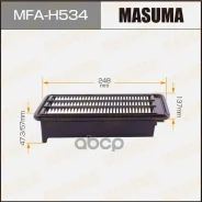 ������ ��������� ��������� (172205AAA00) Masuma ���. MFAH534 MFAH534 ����