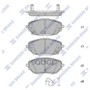 ������� ��������� �������� Toyota C-HR 18- Sangsin brake ���. SP4213 SP4213 ����