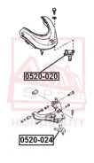 ����� ������� ������� Mazda B2500 B2600 B2900 Ranger TU 1999-2006 ASVA 0520-020 0520020 ����