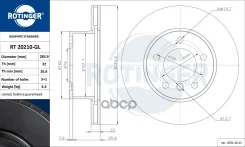 ���� ��������� ����� e-87 /f-20 284*22 Rotinger ���. RT20210GL RT20210GL ����