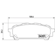 ������� �������� �. Subaru Impreza 2.0 01 Brembo P78014 P78014 1176 01 ! Brembo P78014 P78014 ����
