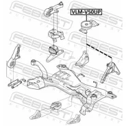 ������� ������� ��������� (��������������) Volvo S40 2004-2012 Febest VLMV50UP VLMV50UP ����