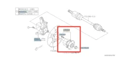 ������� Subaru Outback 05.09.2013 28473SC000 BRM FB25, ������ ������ 28473SC000 ����