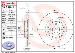 ���� ��������� �������� ������������� (�������� 1��) Brembo 09D99011 09D99011 ����