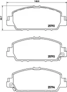 ������� ��������� �������� Brembo P28077 P28077 ����