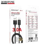 ������ USB - USB Type-C BOROFONE BX120 Placer, (������) 1� ����