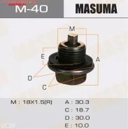 ���� ������������ M-40 Toy 18x1.5mm + ������ Masuma M40 ����