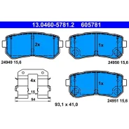 ������� ����. ���. Hyundai iX20 10-, KIA Picanto 11- 13046057812 ����