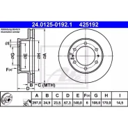 ���� ����. ���. ����. [297x25] 6 ���. Toyota Hilux 05- 24012501921 ����