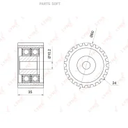 ����� �������� ����� ��� Lynxauto PB-3034 PB3034 ����