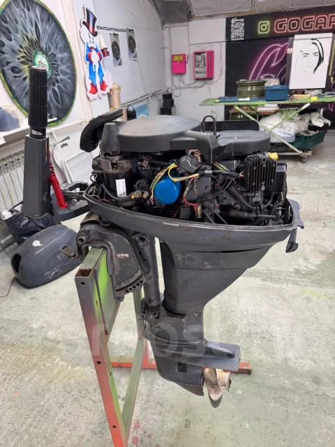 Yamaha. 25��.�., 4-�������, ����������, ���� L (508 ��), 2001 ��� ����