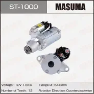 ������� Masuma, Toyota / 1MZFE, 2AZFE (12V/1.6KW) Masuma ������� ST-1000 | �������� �� ��, ������, 5 ����� | �������� �� 12 ��� | ������ � ������� | �...