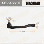 ���������� ������� ���� Masuma Renault Duster I 10- RH ME-E4051R, ������ MEE4051R ����