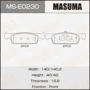 ������� �������� Masuma, P68059 front (1/6) MS-E0230, �������� MSE0230 ����