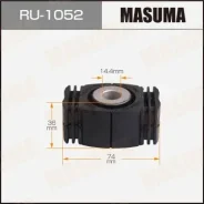 ����������� Masuma AUDI Q5 08-12 rear RU-1052 RU1052 ����