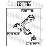 ����� ������ | ����� ��� | Febest 0324RPLH 0324RPLH ����
