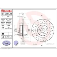 ���� ��������������� Brembo Xtra 09. A921.1X Brembo 09A9211X 09A9211X ����