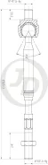 ���� ������� TO Vitz/Belta/Vios #P9# 05- JD JSR0121 JSR0121 ����