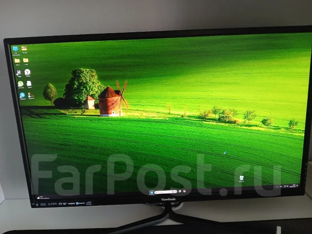 ViewSonic. 31.5", ���������� �� (LCD, LED, QLED) ����