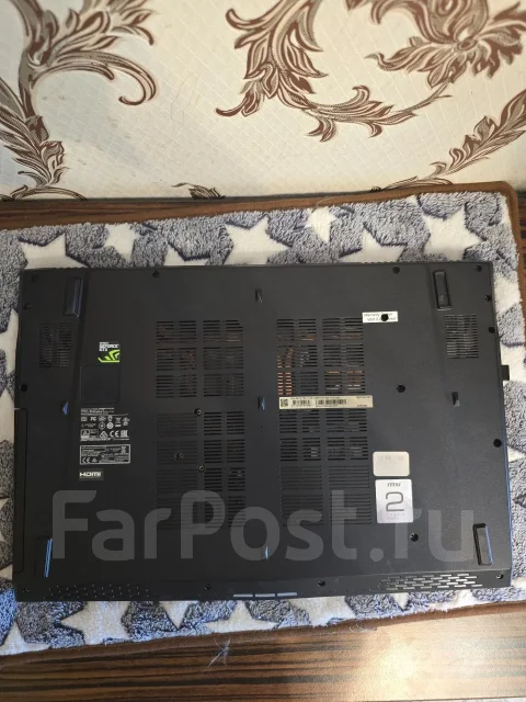 MSI GE72 6QF Apache Pro. 17.3", 2,8����, ��� 16 ��, ���� 1 000���, WiFi: 1, Bluetooth: 1, ����������� �� 1��. ����