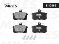 ������� ��������� ������ (��� ������� + �����) (����� Semi-Metallic) AUDI 100 (C4), 80 (B4), A4 (B5), A6 (C4), A8 (4D_) (TRW GDB1163) E110066 Miles E1...