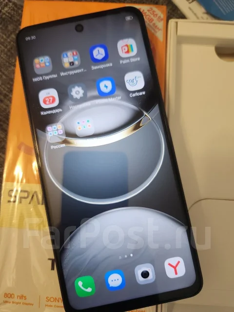 Tecno Spark 30. �����, 256 ��, ������, 3G, 4G LTE, 5G, Dual-SIM, NFC, ������� �������, ������������ ������� ����