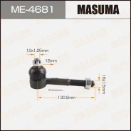 ���������� ������� ���� Masuma ME-4681 / NI out Terrano/ WD21, VD21 Masuma ME4681 ����