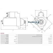 ������� Honda Accord 97-03 / Shuttle 95-00 (1,6 kW/ Z=9) AS S9329S S9329S ����