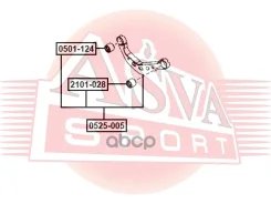 ���� ������ Mazda 3 BJS728C10B B45C28C10 ASVA ���. 0525-005 0525005 ����