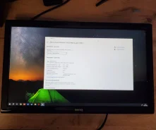 BenQ. 21.5", ���������� �� (LCD, LED, QLED) ����