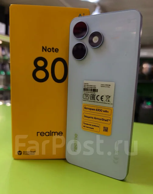 Realme Note 80. �����, 128 ��, �����, 3G, 4G LTE, Dual-SIM, ���������� ����