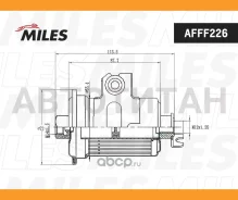 ������ ��������� Toyota Corolla 92- (MANN WK 614/36 x, Filtron PP918/1, VIC FC-183) AFFF226 AFFF226 ����