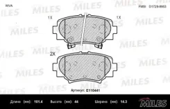 ������� ��������� ������ (����� Semi-Metallic) Mazda 3 13- (TRW GDB3593) E110441 E110441 ����